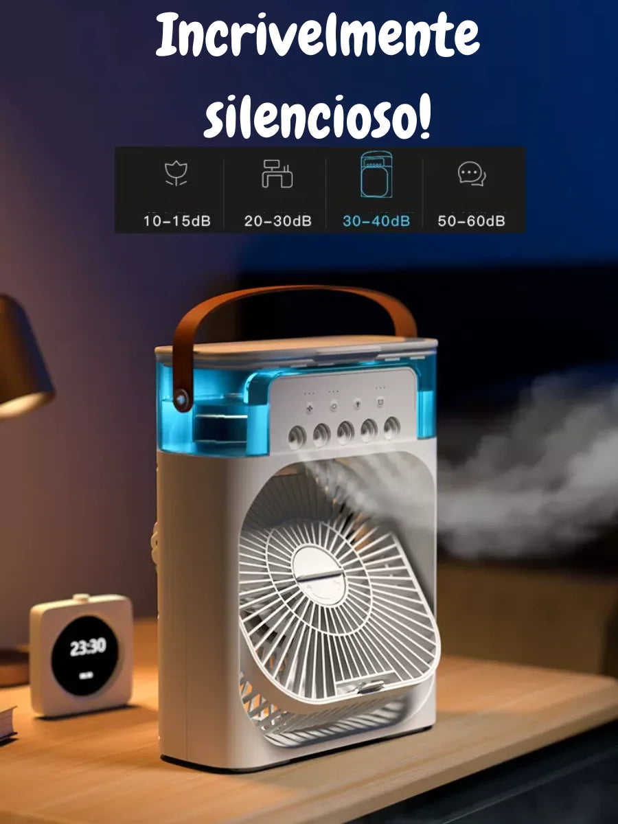 NOVIDADE 3 em 1 Climatizador Ventilador e Umidificador Ultrassonico Silencioso - ENVIO RÁPIDO