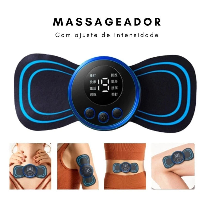 Mini massageador pescoço tira dores/ cervical