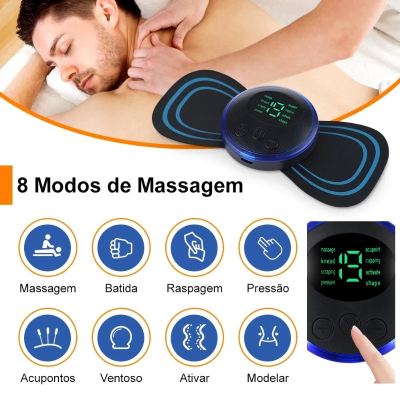 Mini massageador pescoço tira dores/ cervical