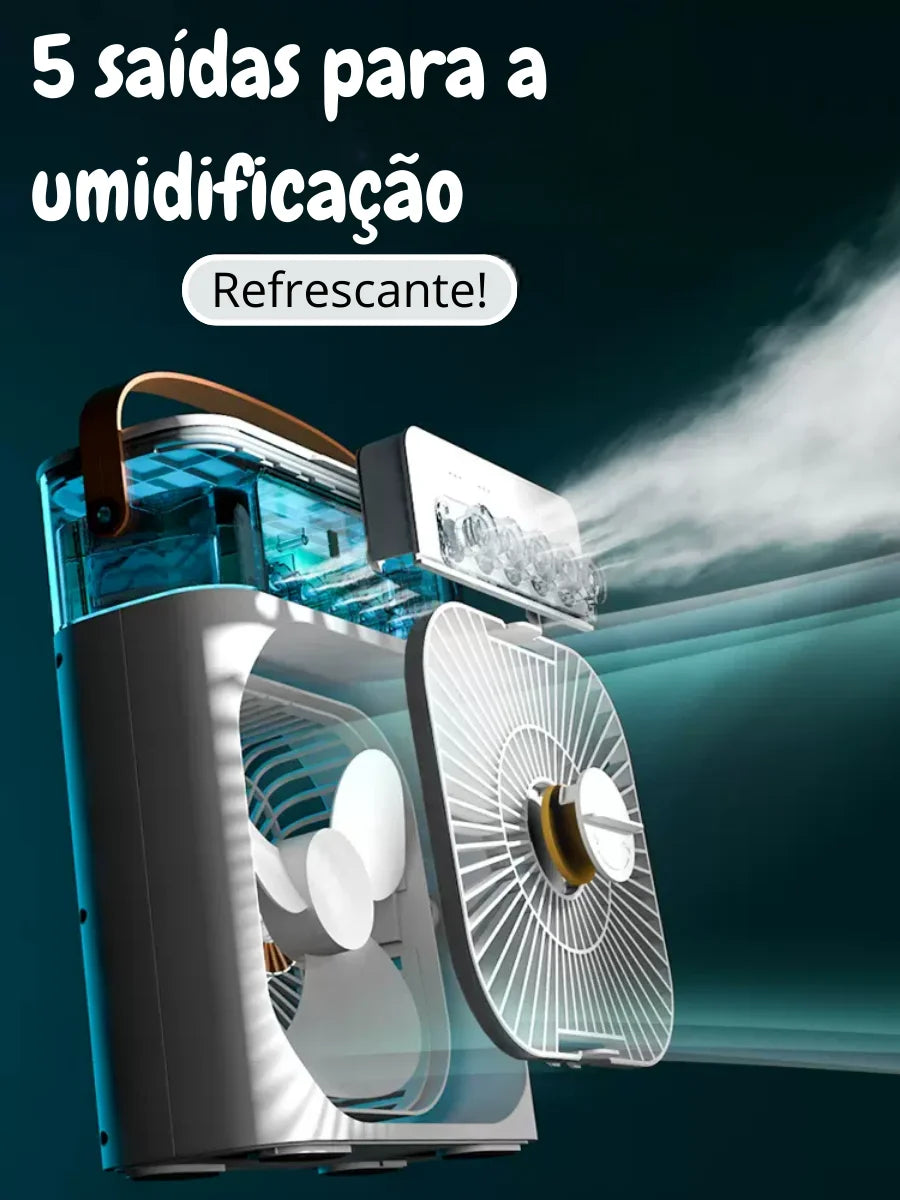 NOVIDADE 3 em 1 Climatizador Ventilador e Umidificador Ultrassonico Silencioso - ENVIO RÁPIDO